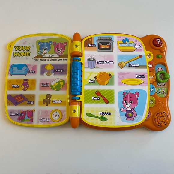 VTech Touch & Teach Word Book | Electronic Learning Educational Toddler Book - Picture 3 of 11